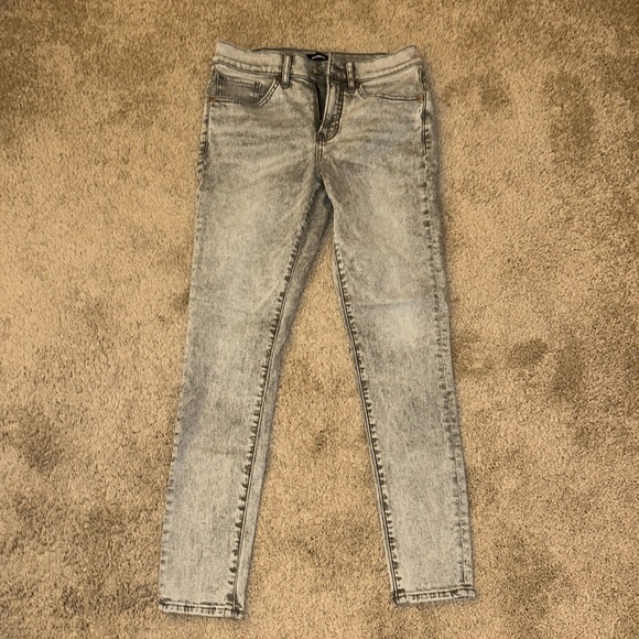 EXPRESS Skinny Mid Rise Jeans - Picture 1 of 5